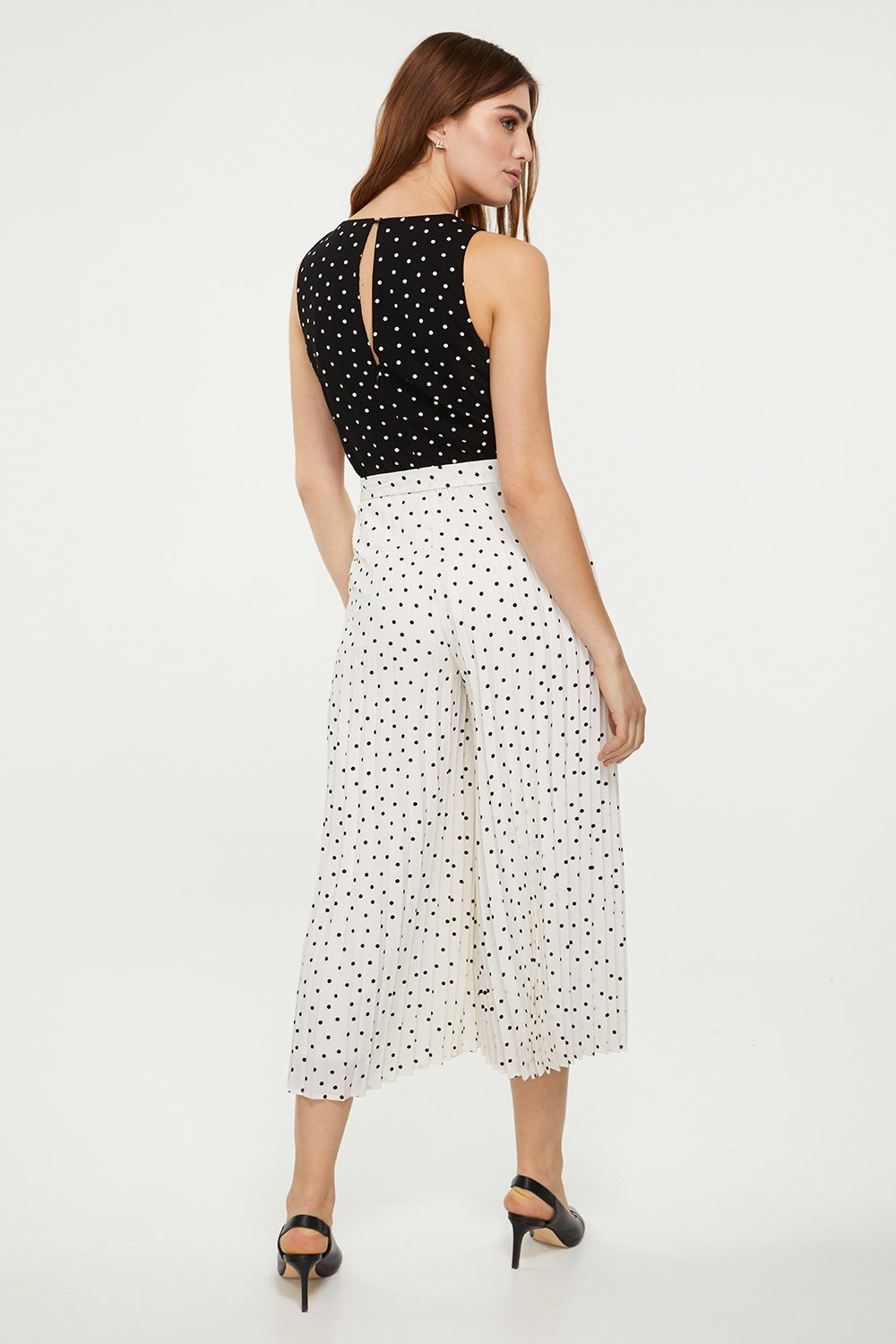 polka dot jumpsuit canada